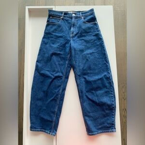 Everlane The Way High Curve Barrel Jean Blue Size 29L